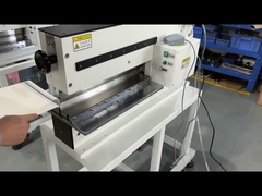 Αλουμινίου V Cut PCB Separator Μαξικό μήκος κοπής Προσαρμόσιμος Ελαχιστοποιημένη ταχύτητα 0-400mm/S