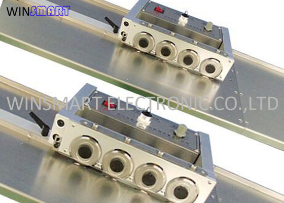 1200mm Automatic V Cut Depanel PCB από αλουμίνιο με κυκλικές λεπίδες 56mm