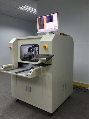 Δύο πίνακες PCB CNC Router Machine 100mm/S Manul φόρτωση εκφόρτωση