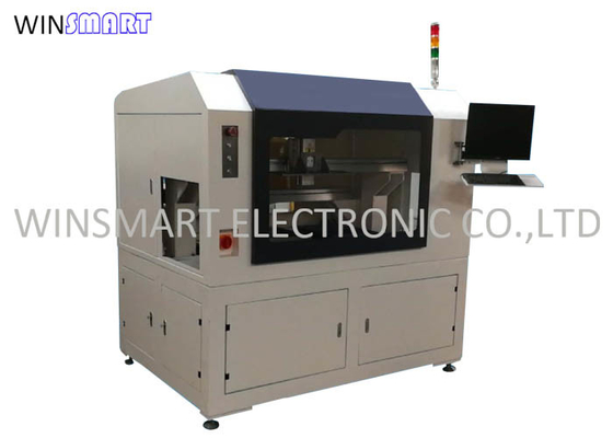 Μηχανή διπλού σπινδέλου διπλού τραπεζιού Inline PCB Depaneling Router Max 100.000 στροφές ανά λεπτό