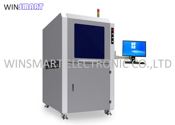 Δεν απαιτούνται τζιχς Inline PCB Depaneling Router Machine με Tray Destacker και Stacker