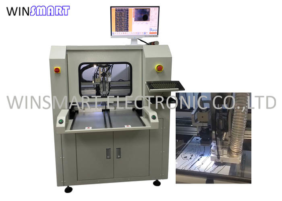 Καλή τιμή. Δρομολογητής 400x400mm PCB Depaneling κοπτών άλεσης τεμνουσών μηχανών PCB πινάκων ετικεττών σε απευθείας σύνδεση
