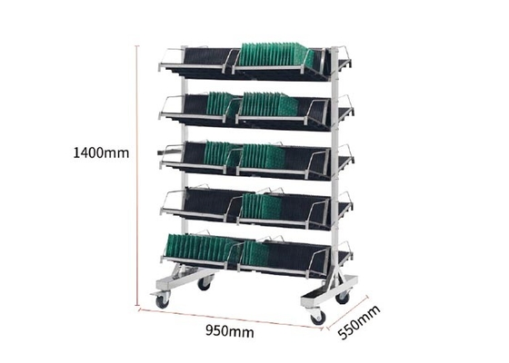 Καλή τιμή. Μήκος θυρίδας 210 χιλ. ESD SMT Magazine Rack Καλάθι αποθήκευσης δίσκου pCB σε απευθείας σύνδεση