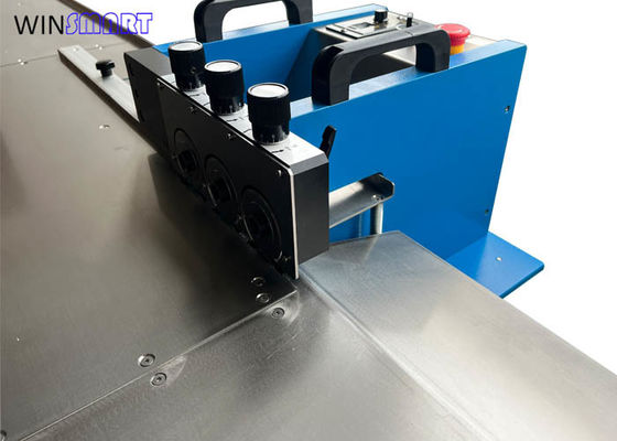 Μηχανή διαχωρισμού PCB αλουμινίου 1200 mm 3 ομάδων με ρυθμιζόμενη ταχύτητα κοπής