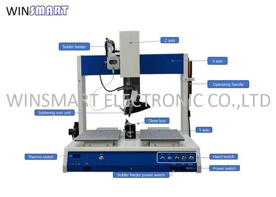 Καλή τιμή. Πολυ συγκολλώντας μηχανή 90Kg Smd άξονα αυτόματη για τα συγκολλώντας καλώδια 0.6mm Dia σε απευθείας σύνδεση