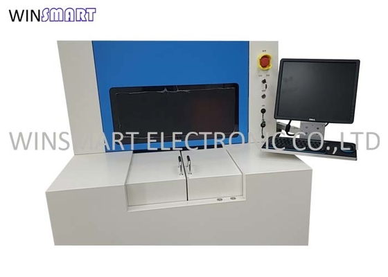 ±2μM τέμνον PCB Depaneling μη επαφών μηχανών PCB λέιζερ ακρίβειας