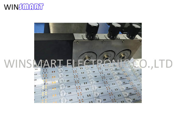 3 μηχανή διαχωριστών PCB τεμνουσών μηχανών 110V PCB των κυκλικών οδηγήσεων λεπίδων ζευγαριών